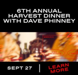 6th Annual Harvest Dinner