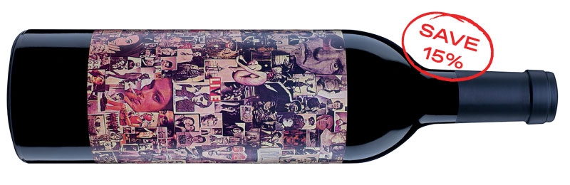 Abstract bottle image