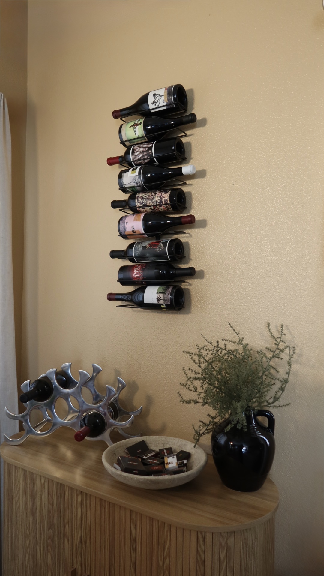Wine rack with Orin Swift Wines