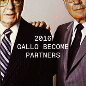 2016: Gallo become partners