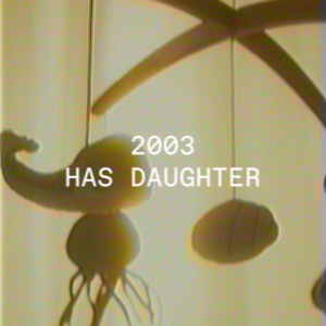 2003: Has daughter